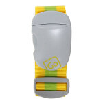 Sangle de bagages go travel s�curit� color jaune / vert