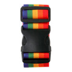 Sangle de bagages kinston arc - en - ciel rouge