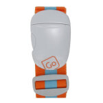 Sangle de bagages go travel scurit color orange / bleu