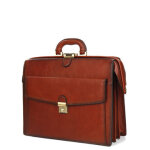 Serviette amricaine katana specialist 42 cm - 3 soufflets marron