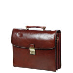 Serviette en cuir g�rard h�non executive 39 cm marron