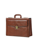 Serviette en cuir katana specialist 44 cm marron