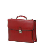 Serviette g�rard henon atout 38 cm - 1 compartiment rouge