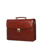 Serviette gérard hénon executive 42 cm marron Serviette gérard hénon executive 42 cm marron