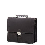 Serviette gérard henon golf 38 cm - 2 compartiments choco marron Serviette gérard henon golf 38 cm - 2 compartiments choco marron