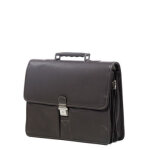 Serviette gérard henon golf 41 cm - 3 compartiments choco marron Serviette gérard henon golf 41 cm - 3 compartiments choco marron