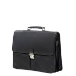 Serviette g�rard henon golf 41 cm - 3 compartiments noir