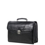 Serviette gérard henon new master 40 cm - 2 compartiments noir Serviette gérard henon new master 40 cm - 2 compartiments noir