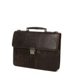 Serviette g�rard h�non outland 37. 5 cm choco marron