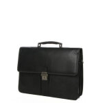 Serviette grard hnon outland 40 cm - 2 soufflets noir