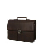 Serviette grard hnon outland 40 cm - 3 soufflets choco marron