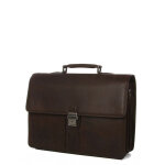 Serviette g�rard h�non outland 40 cm - 3 soufflets choco marron