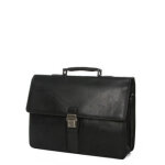 Serviette grard hnon outland 40 cm - 3 soufflets noir