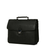 Serviette hexagona diff�rence 40 cm - 2 soufflets noir