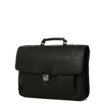 Serviette hexagona diffrence 42 cm - 3 soufflets noir