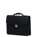 Serviette hexagona confort 38 cm - 2 soufflets marine bleu