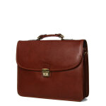 Serviette hexagona r�publique 41 cm - 3 soufflets marron