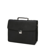 Serviette hexagona worker 40 cm - 2 soufflets noir Serviette hexagona worker 40 cm - 2 soufflets noir