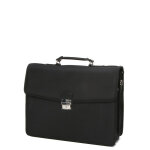 Serviette hexagona worker 40 cm - 2 soufflets noir