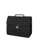Serviette hexagona worker 40 cm - 3 soufflets noir Serviette hexagona worker 40 cm - 3 soufflets noir