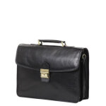 Serviette katana premium 38 cm - 2 soufflets noir Serviette katana premium 38 cm - 2 soufflets noir