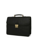 Serviette katana premium 38 cm - 3 soufflets noir Serviette katana premium 38 cm - 3 soufflets noir