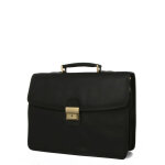 Serviette katana premium 38 cm - 3 soufflets noir
