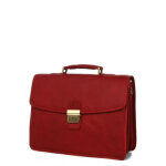 Serviette katana premium 38 cm - 3 soufflets rouge
