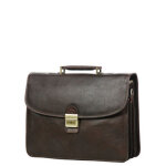 Serviette katana premium 41 cm - 3 soufflets chocolat marron