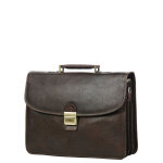 Serviette katana premium 41 cm - 3 soufflets chocolat marron