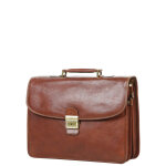 Serviette katana premium 41 cm - 3 soufflets marron