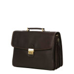 Serviette katana premium 41 cm - 4 soufflets chocolat marron
