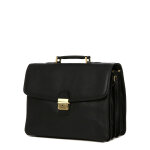 Serviette katana premium 41 cm - 4 soufflets noir