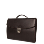 Serviette katana hype 37 cm - 2 soufflets chocolat marron
