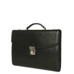 Serviette katana hype 37 cm - 2 soufflets noir Serviette katana hype 37 cm - 2 soufflets noir