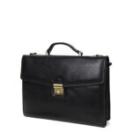 Serviette katana specialist 35 cm - 2 soufflets noir Serviette katana specialist 35 cm - 2 soufflets noir