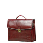 Serviette katana specialist 38 cm - 2 soufflets auburn rouge