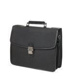 Serviette katana work 38 cm - 2 soufflets noir Serviette katana work 38 cm - 2 soufflets noir