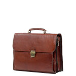 Serviette ordinateur g�rard henon new master 15. 4 pouces marron