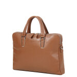 Serviette ordinateur g�rard h�non twist 14 pouces marron