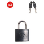 Set de 2 cadenas � cl� roncato gris