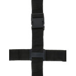 Set de 2 sangles crois�es airtex noir