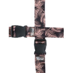 Set de 2 sangles crois�es periea peach fern noir