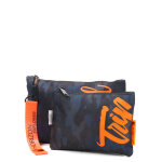 Set de 2 trousses de toilette horizon road trip camo orange vert