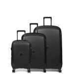 Set 3 valises rigides delsey belmont plus eco noir