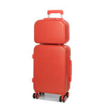 Set valise cabine et vanity kinston recife 55 cm orange sanguine