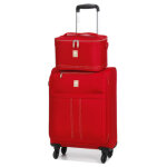 Set vanity et valise cabine lys las vegas 55x35x20 cm rouge