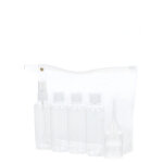 Set de voyage jump transparent blanc