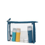 Set de voyage roncato transparent bleu