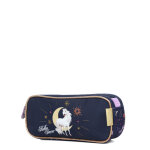 Trousse bella sara c�leste - 2 compartiments bleu marine
